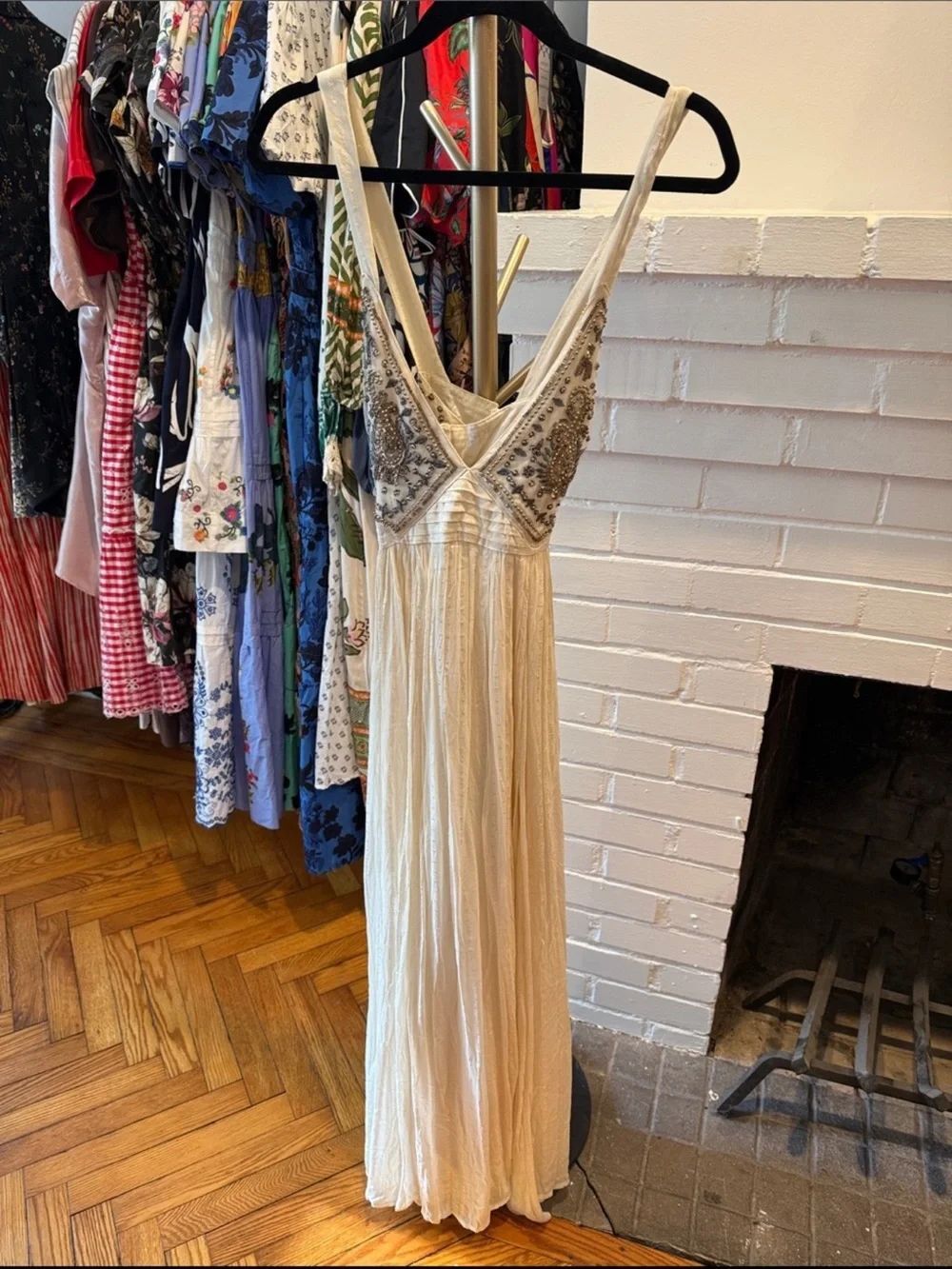 Anthropologie Zvezda Embellished Maxi Dress Size S - Picture 11 of 13